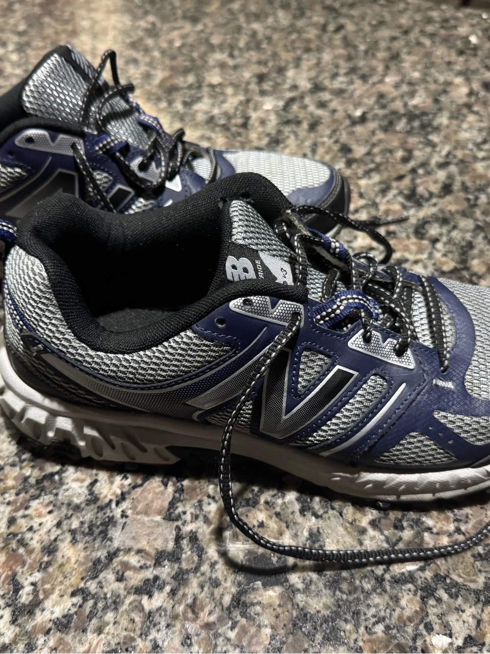 Brand new - New Balance Men’s Gray and Navy Athletic Sneakers